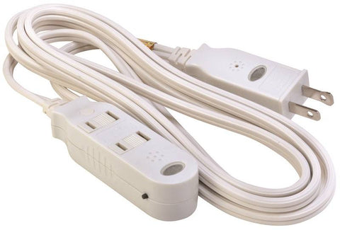Extension Cord Safety Wht 6ft