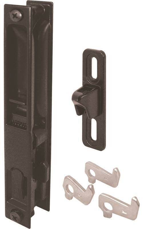 Door Latchset Patio Hndl Black