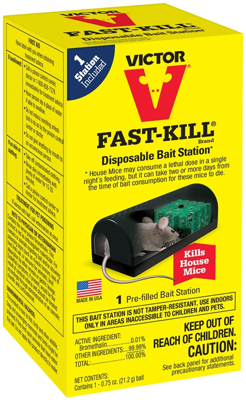 Mousetrap Bait Station Single