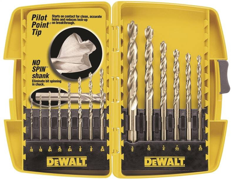 14pc Pilot Point Bit Set