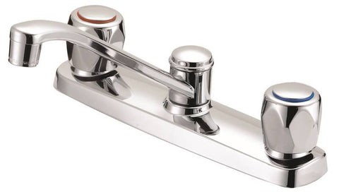 Kitchen Faucet 2-hdl Chrome