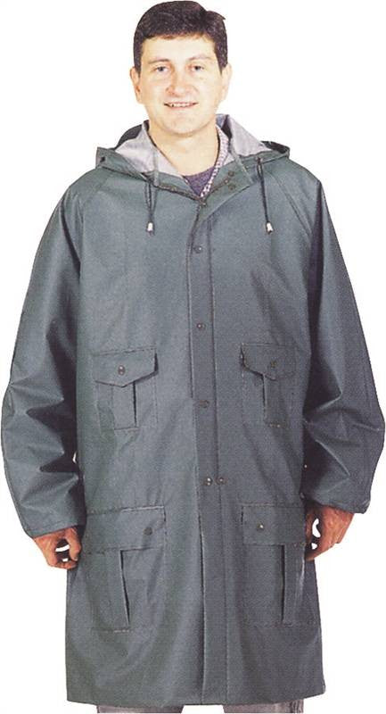 Parka Rain Green-blue Medium