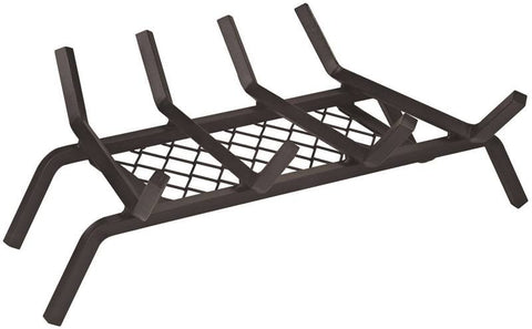 Grate Fireplace W-retaner 18in