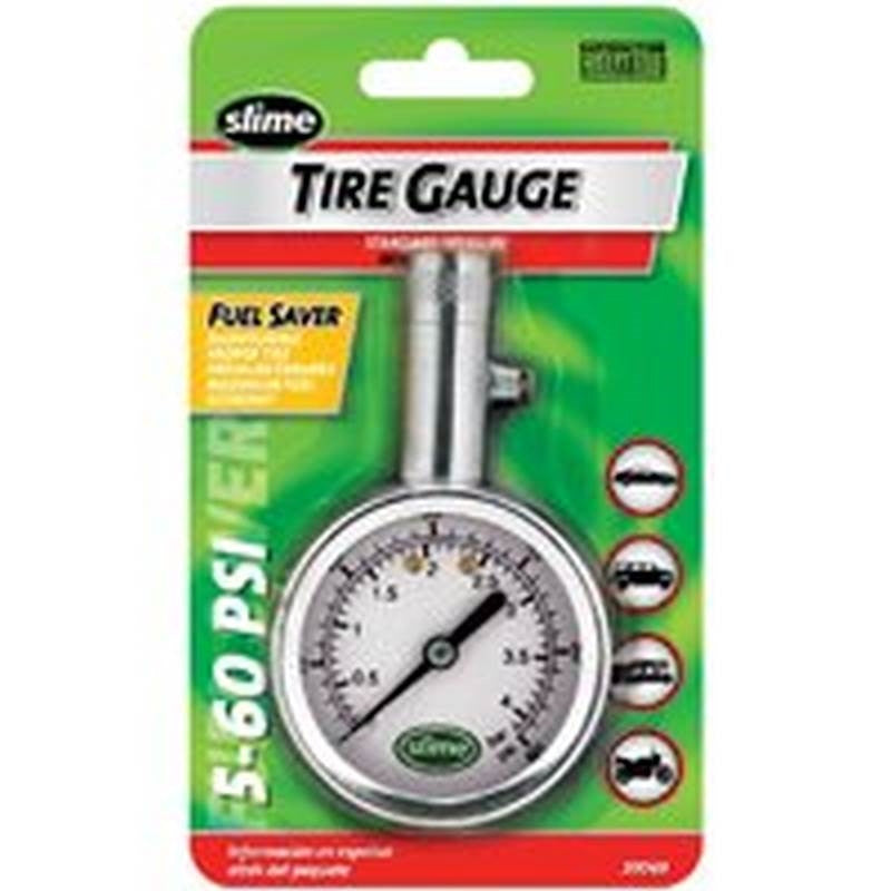 Brass Tire Gauge W- Valve