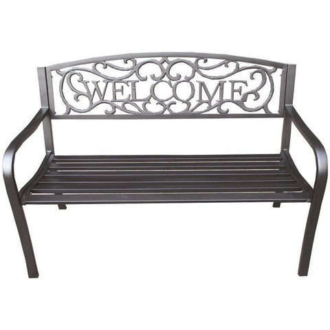 Bench "welcome" Metal 38 Lb