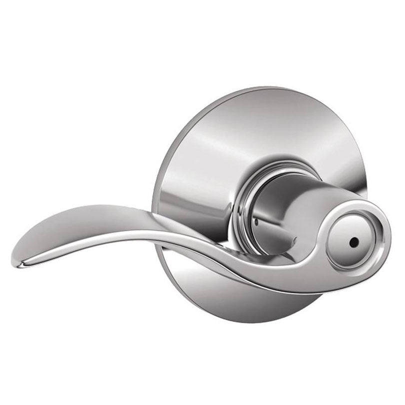 Lever Privacy Accent Chrome